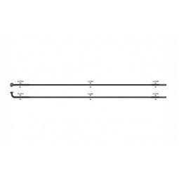 Stipinas 2-1.5-2 x 294 mm Sapim Laser J-Bend