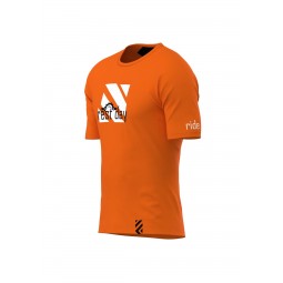 Rest Day - Orange Casual T-shirt  | MOUNTAIN BIKES