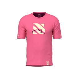 Rest Day - Pink Casual T-shirt  | ROAD BIKES
