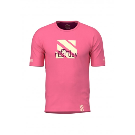 Rest Day - Pink Casual vasariniai marškinėliai | VISKAS TURISTUI