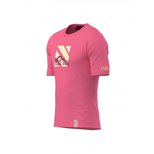 Rest Day - Pink Casual vasariniai marškinėliai | VISKAS TURISTUI