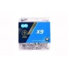 Grandinė KMC X9 Silver