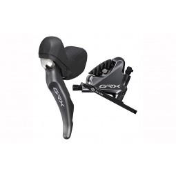 Stabdžių pavarų rankenėlė su hidrauliniais stabdžiais Shimano ST-RX810(L) BR-RX810(F) GRX