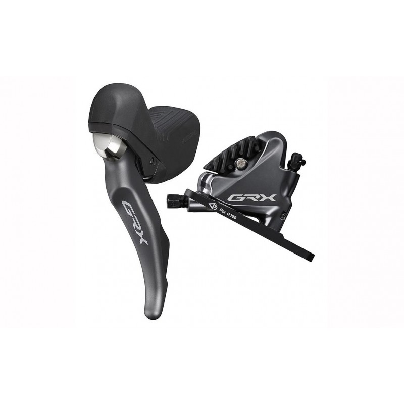 Stabdžių pavarų rankenėlė su hidrauliniais stabdžiais Shimano ST-RX810(L) BR-RX810(F) GRX