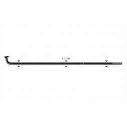 Stipinas 2 x 292 mm Sapim Leader J-Bend