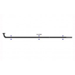 Stipinas 2 x 290 mm Sapim Leader J-Bend