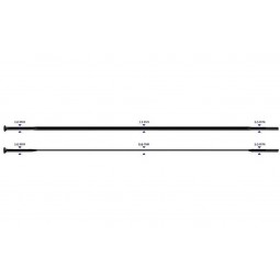 Stipinas 2-2.3-0.9-2.0 x 304 mm Sapim CX-Ray Straight