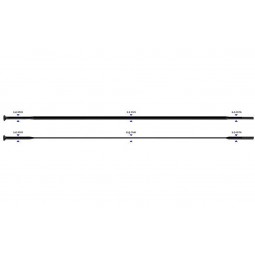 Stipinas 2-2.3-0.9-2.0 x 298 mm Sapim CX-Ray Straight