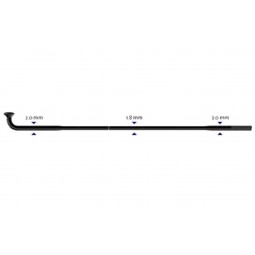 Stipinas 2-1.8-2 x 290 mm Sapim Race J-Bend