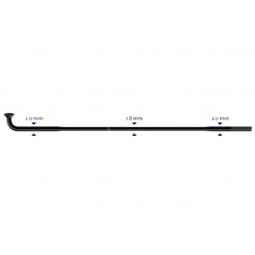 Stipinas 2-1.8-2 x 274 mm Sapim Race J-Bend