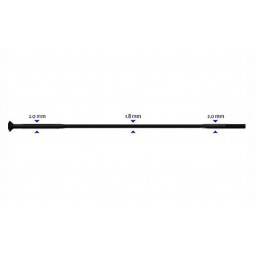 Stipinas 2-1.8-2 x 307 mm Sapim Race Straight