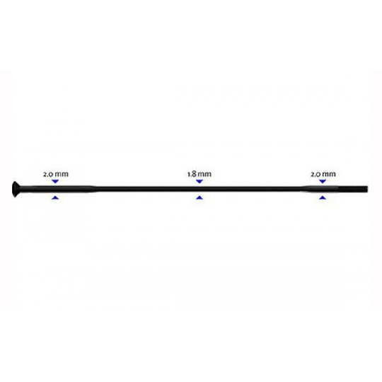 Stipinas 2-1.8-2 x 307 mm Sapim Race Straight