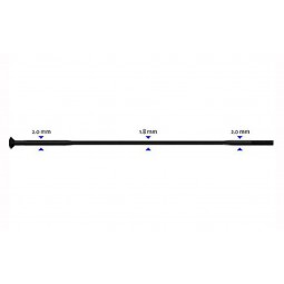 Stipinas 2-1.8-2 x 306 mm Sapim Race Straight