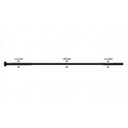 Stipinas 2-1.8-2 x 298 mm Sapim Race Straight