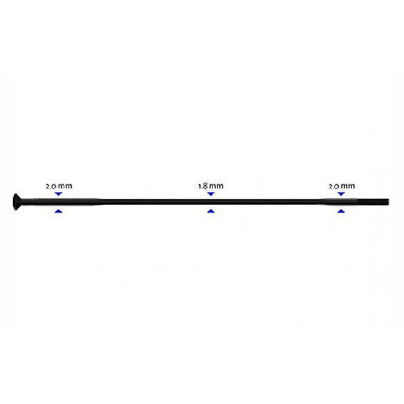 Stipinas 2-1.8-2 x 298 mm Sapim Race Straight
