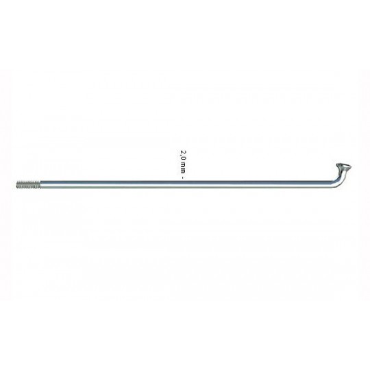 Stipinas 2 x 296 mm Sapim Leader J-Bend