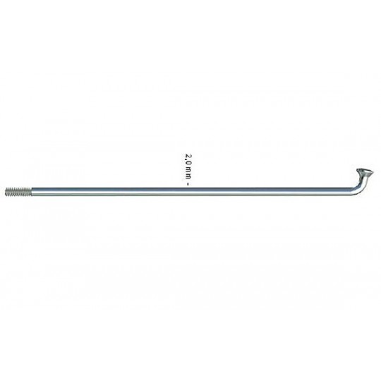 Stipinas 2 x 288 mm Sapim Leader J-Bend