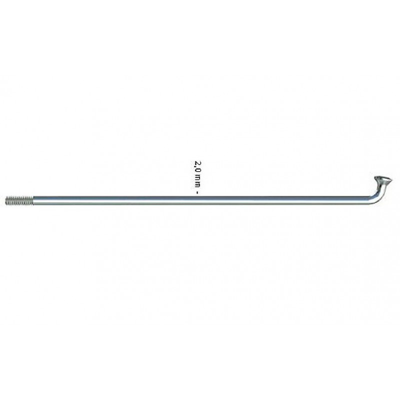 Stipinas 2 x 258 mm Sapim Leader J-Bend