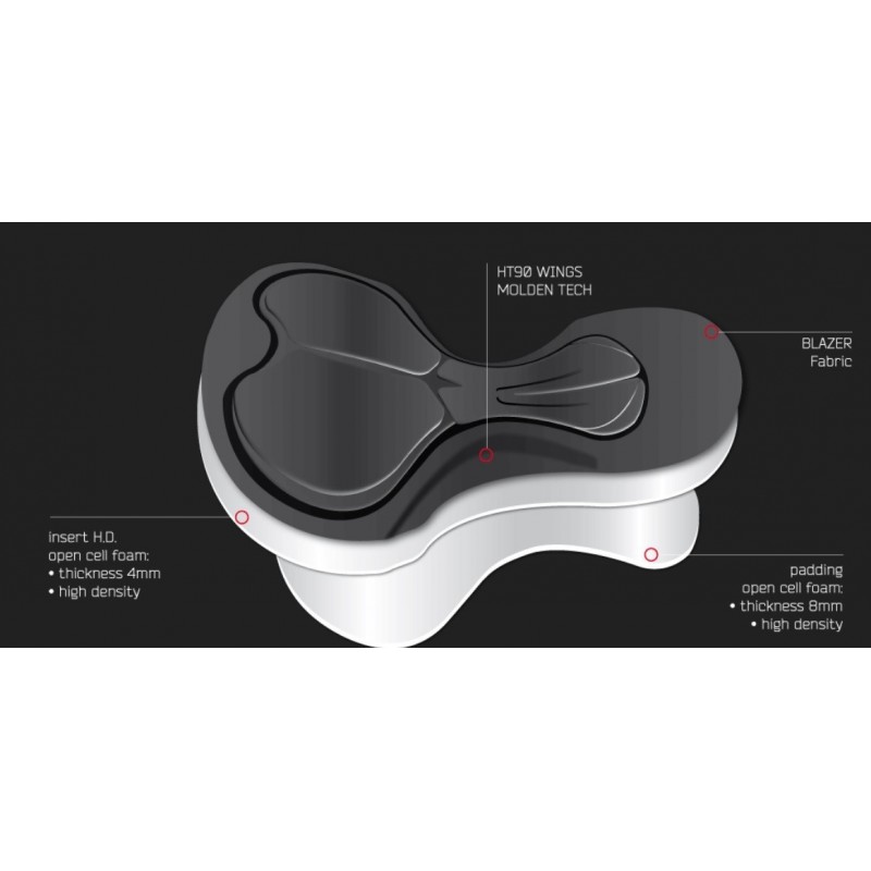 Black Pro Summer Cycling Tights  | EVERYTHING FOR BIKES