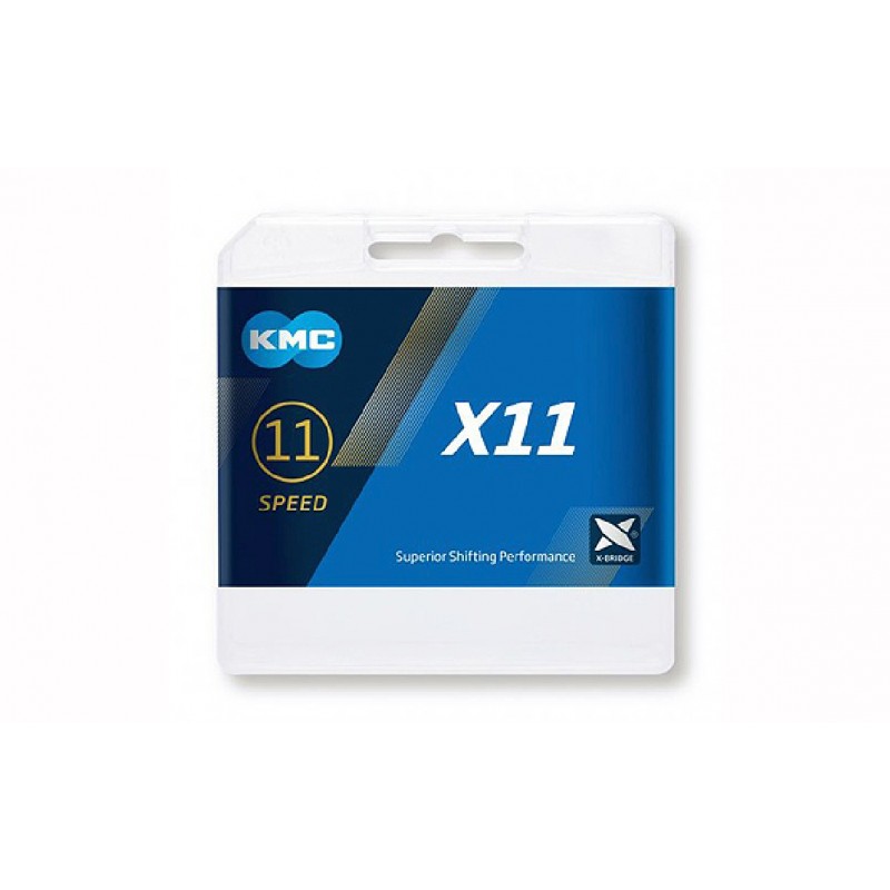 Grandinė KMC X11 Silver Black