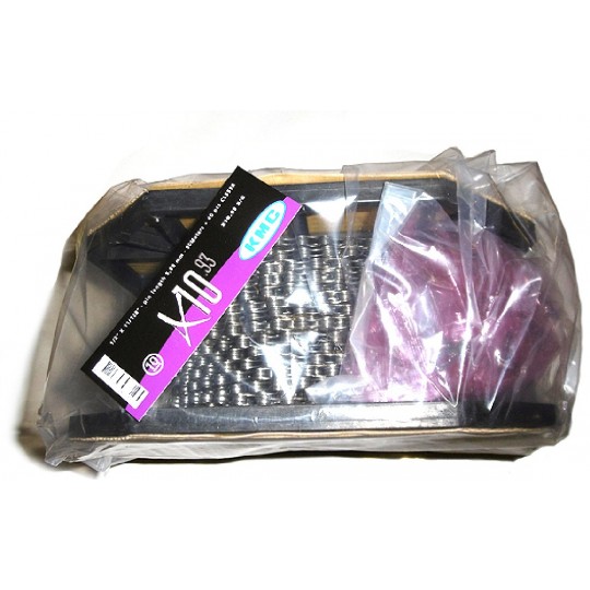 Grandinė KMC X10 Silver Black