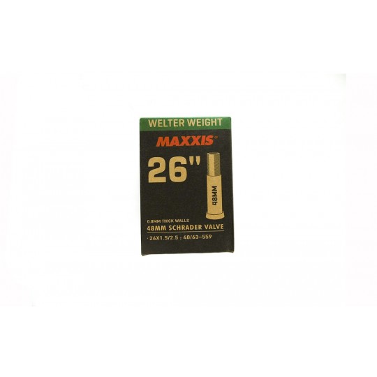 Kamera dviračiui Maxxis 26 x 1.50/2.50 Schrader 48mm