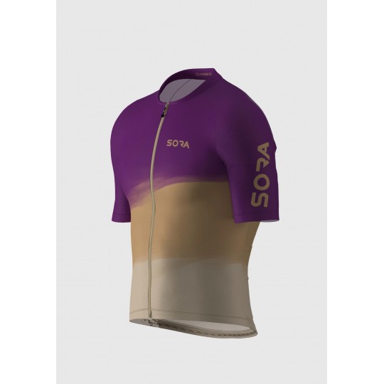 Purple-Cream Classic 2.0 Cycling Jersey  | E-SHOP FOR CYCLISTS