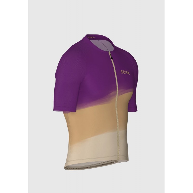 Purple-Cream Classic 2.0 Cycling Jersey  | E-SHOP FOR CYCLISTS