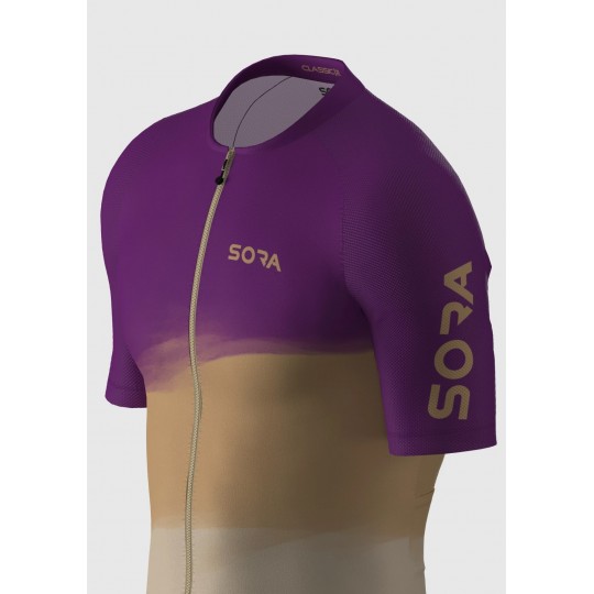 Purple-Cream Classic 2.0 Cycling Jersey  | E-SHOP FOR CYCLISTS