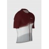 Burgundy-White Classic 2.0 Cycling Jersey  | MOUNTAIN BICYCLES