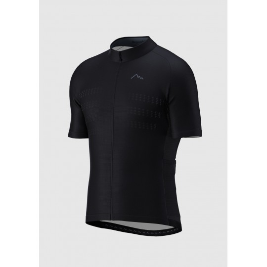 Black Regular 3.0 Cycling Jersey  | CYCLES FOR MEN