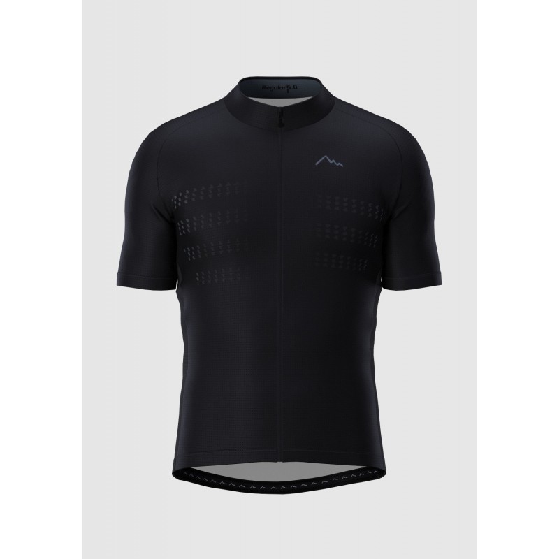 Black Regular 3.0 dviratininko marškinėliai | TRIATLONAS