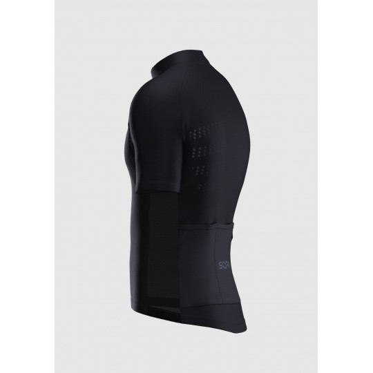 Black Regular 3.0 Cycling Jersey  | CYCLES FOR MEN
