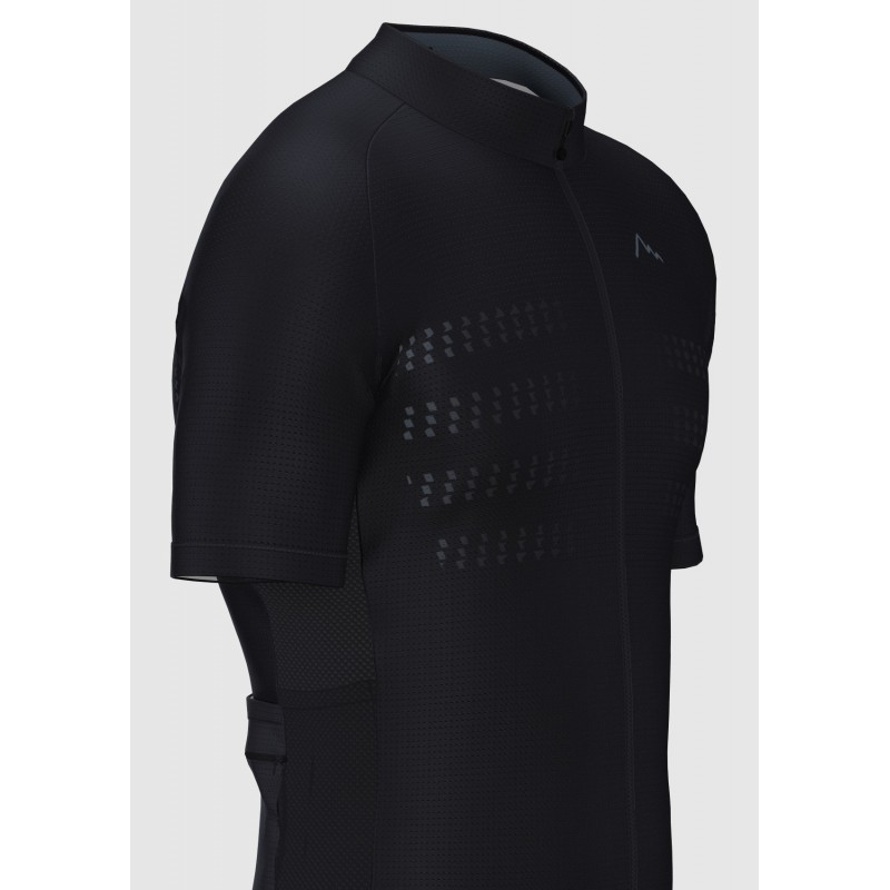 Black Regular 3.0 Cycling Jersey  | CYCLES FOR MEN