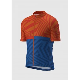 Orange-Blue Regular 3.0 Cycling Jersey  | EQUIPMENT FOR CYCLISTS