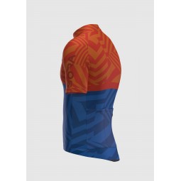 Orange-Blue Regular 3.0 Cycling Jersey  | EQUIPMENT FOR CYCLISTS