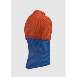 Orange-Blue Regular 3.0 Cycling Jersey  | EQUIPMENT FOR CYCLISTS