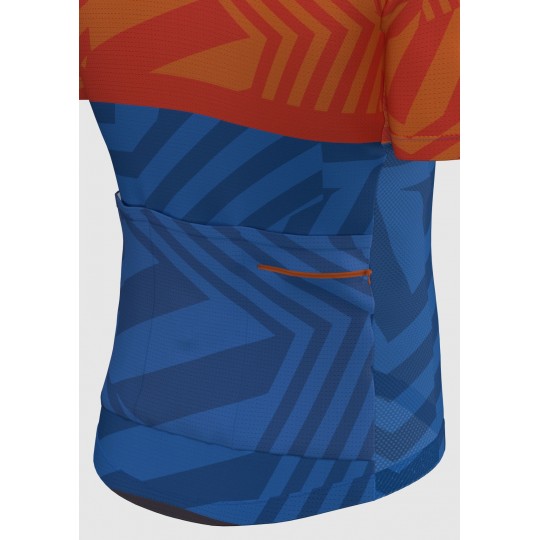 Orange-Blue Regular 3.0 Cycling Jersey  | EQUIPMENT FOR CYCLISTS