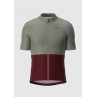 Gray-Maroon Regular 3.0 dviratininko marškinėliai | VISKAS DVIRAČIAMS