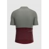 Gray-Maroon Regular 3.0 dviratininko marškinėliai | VISKAS DVIRAČIAMS