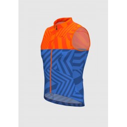 Orange-Blue Ultra Light Cycling Vest  | MOUNTAINBIKES