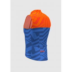 Orange-Blue Ultra Light Cycling Vest  | MOUNTAINBIKES