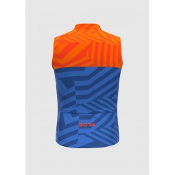 Orange-Blue Ultra Light Cycling Vest  | MOUNTAINBIKES