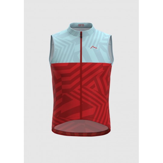 Ice-Red Ultra Light Cycling Vest  | MOUNTAIN BIKES