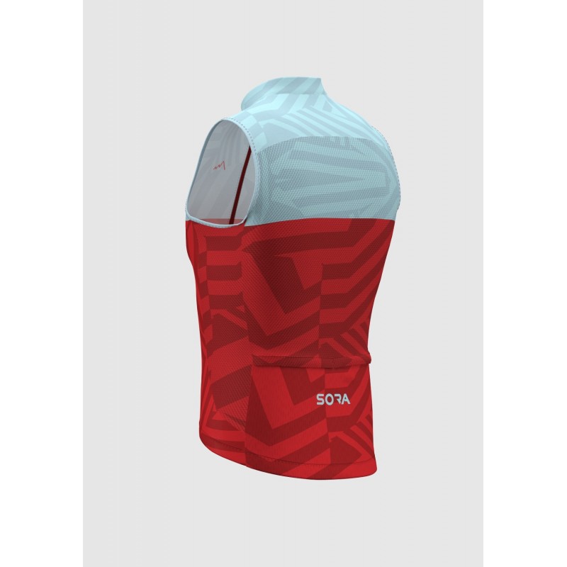 Ice-Red Ultra Light Cycling Vest  | MOUNTAIN BIKES