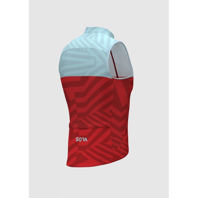 Ice-Red Ultra Light Cycling Vest  | MOUNTAIN BIKES
