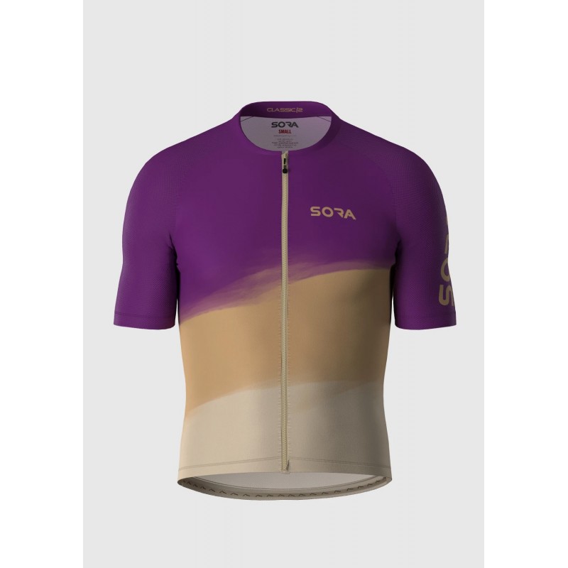 Purple-Cream Classic 2.0 Cycling Jersey  | E-SHOP FOR CYCLISTS