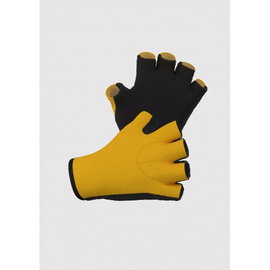 Yellow Aero Light 2.0 Cycling Gloves  | BICYCLE MALL