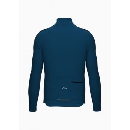 Stelvio Thermal Cycling Jersey Blue | GRAVEL CYCLING