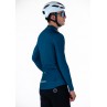 Stelvio Thermal Cycling Jersey Blue | GRAVEL CYCLING